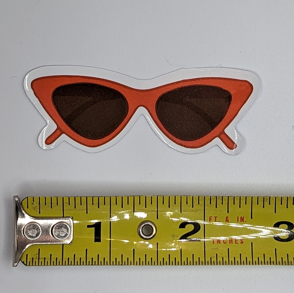 Sunglasses Sticker - Picture 2 of 2